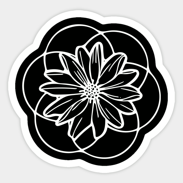 Geo-Flowers Sticker by LoraMaze